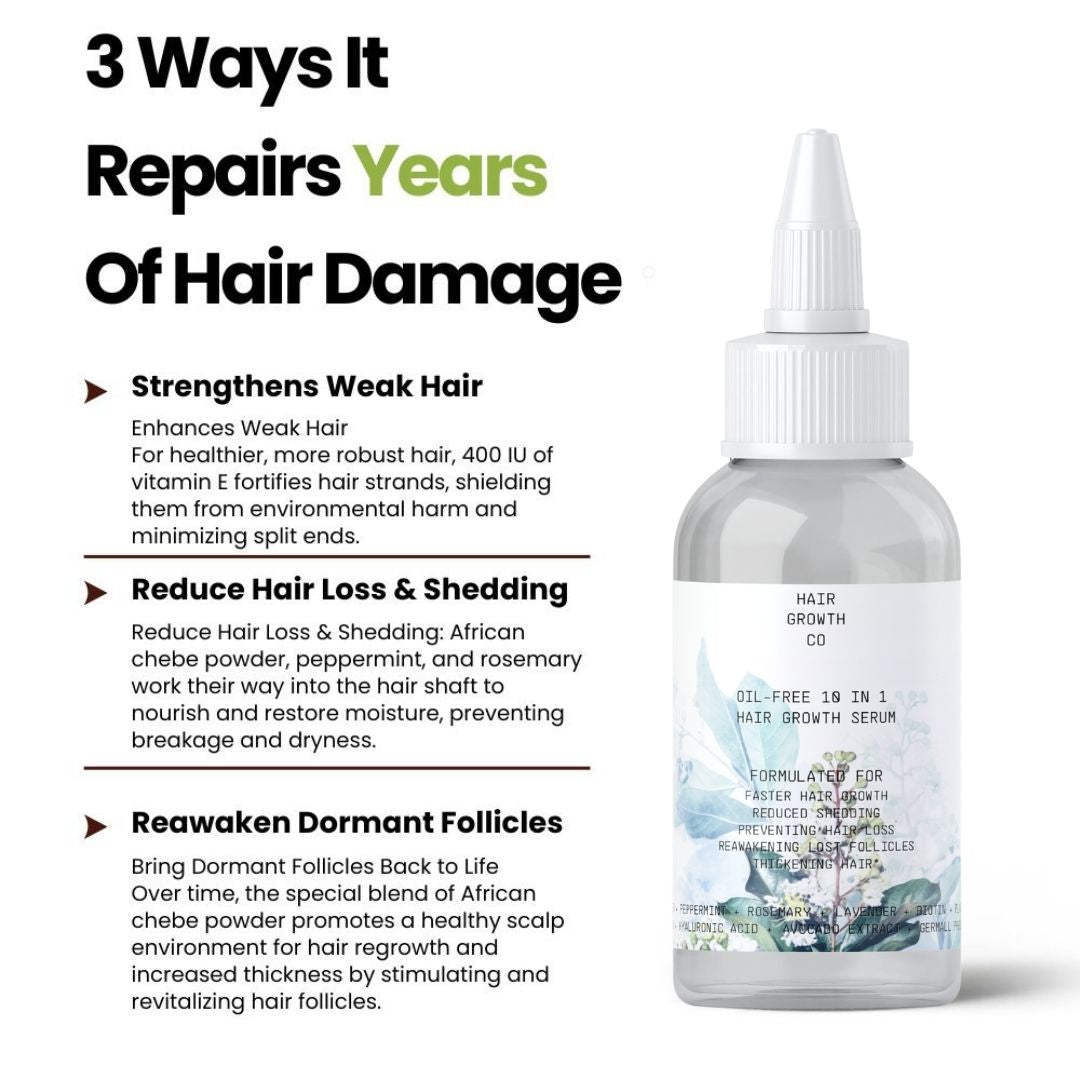 Oil-free 10 in 1 Hair Growth Serum
