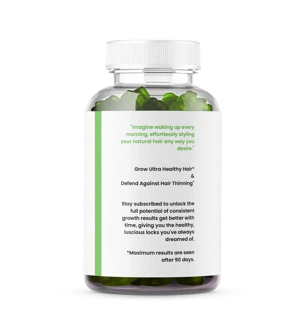 Hair Growth + Regrowth Gummy Vitamin (1-Month Supply)