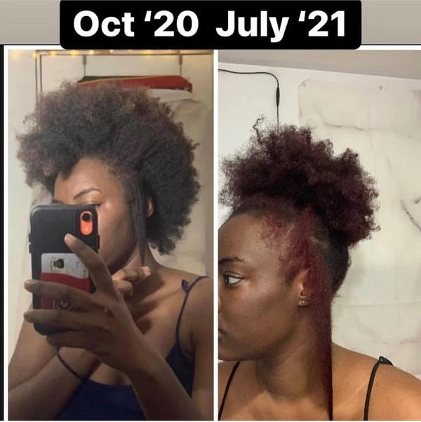 I can't believe how much my hair has grown.
