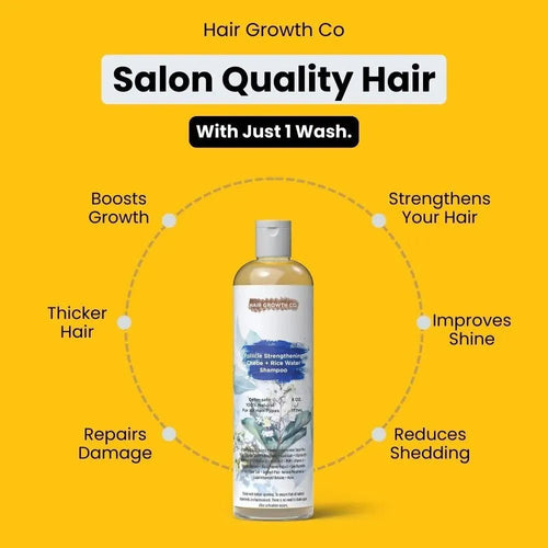 Follicle Strengthening Rice Water and Chebe Shampoo