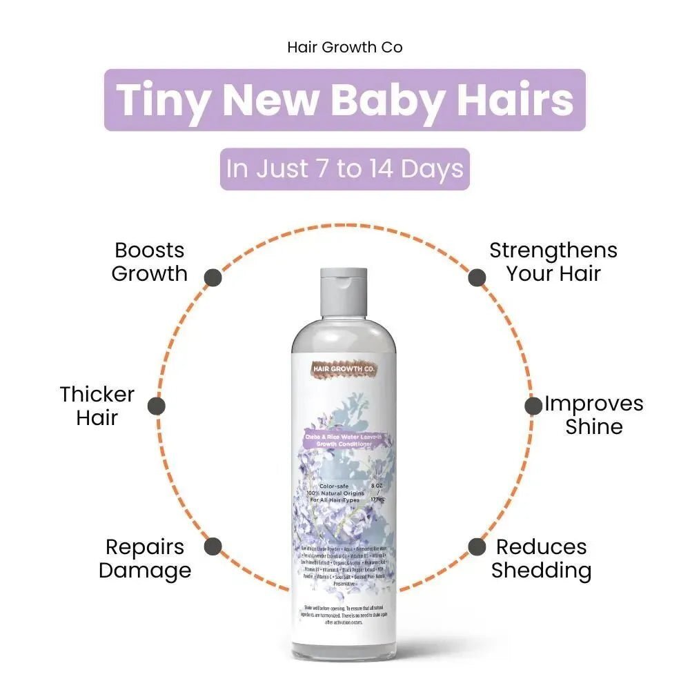Chebe and Rice Water Leave-In Growth Conditioner