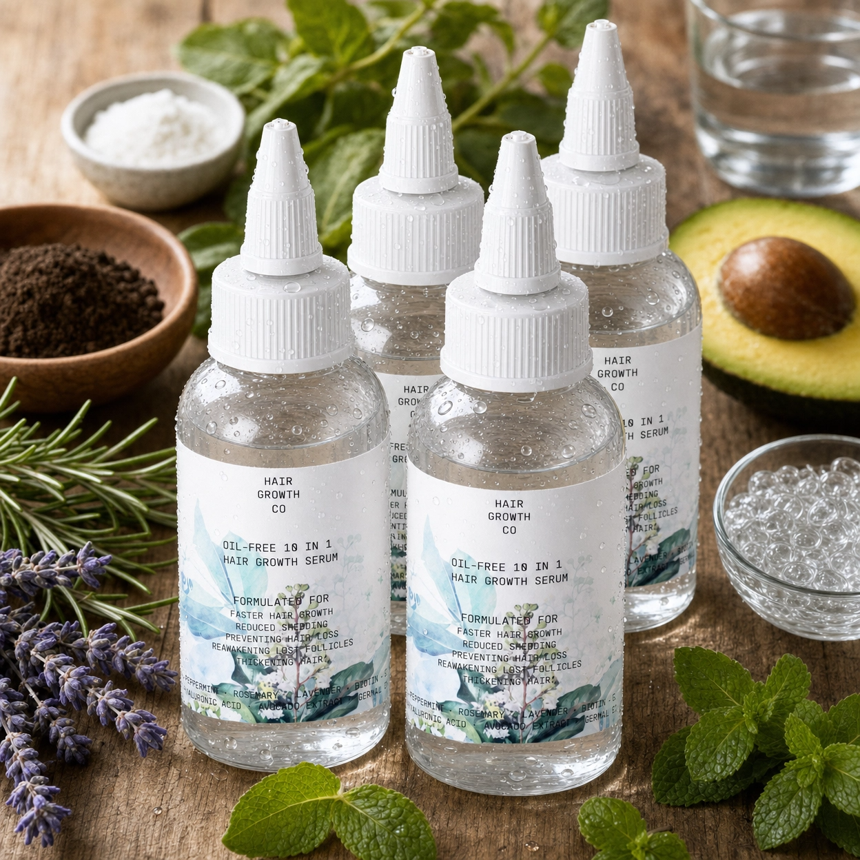 Oil-Free 10 in 1 Hair Growth Serum