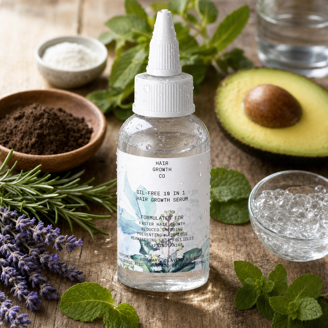 Oil-Free 10 in 1 Hair Growth Serum