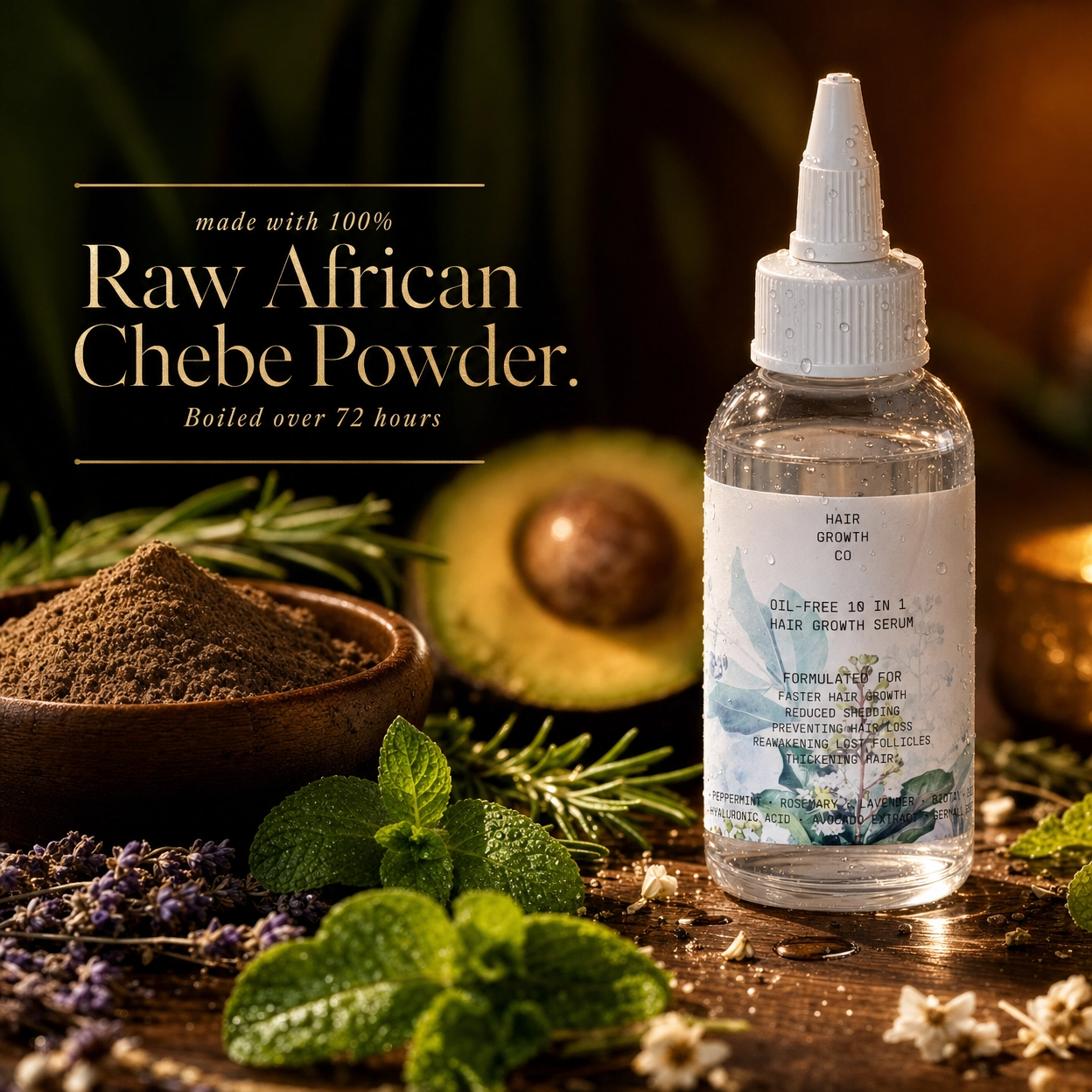 Oil-Free 10 in 1 Hair Growth Serum