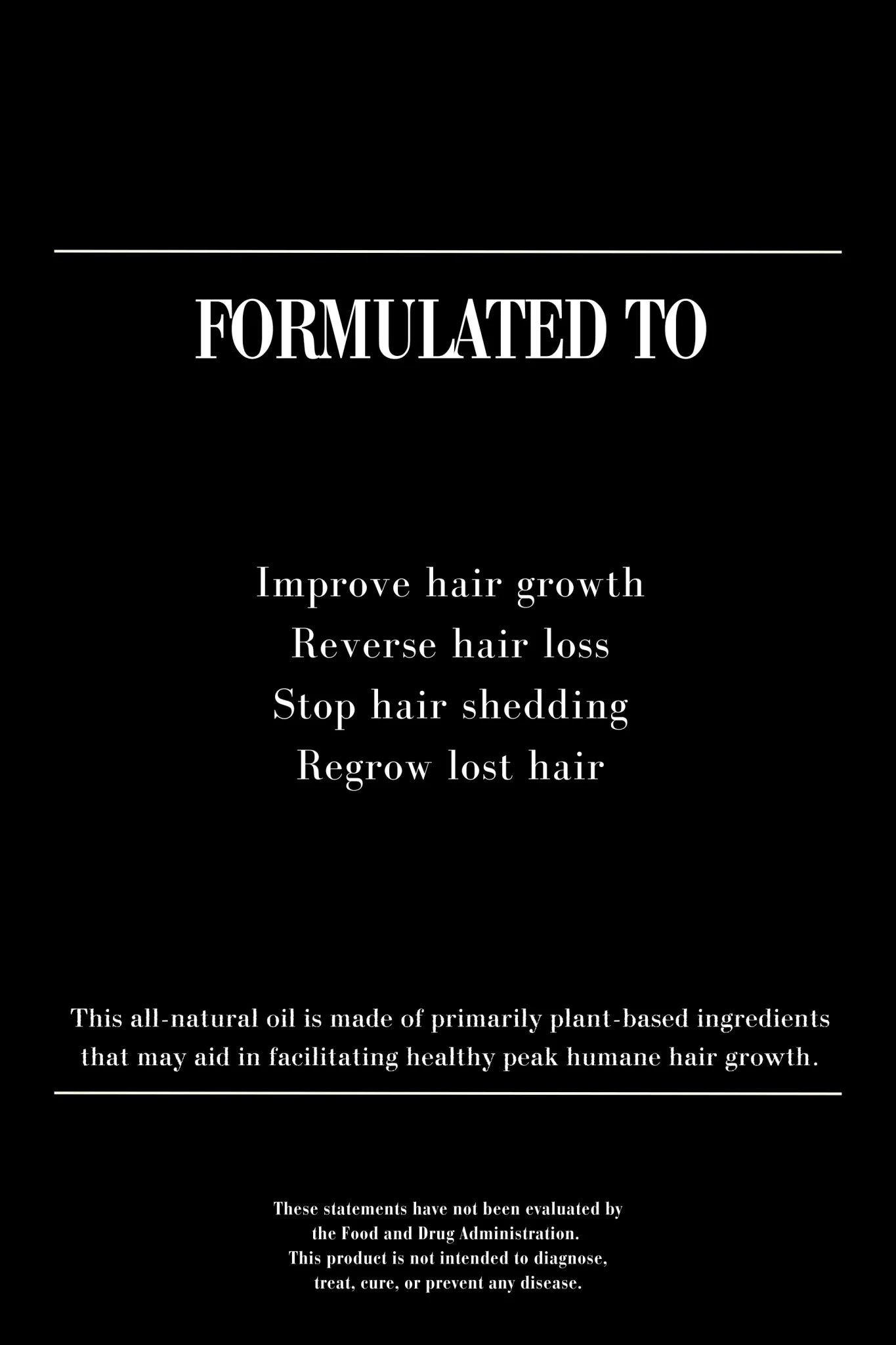 ⭐JUMBO⭐ 10 in 1 Hair Growth Oil (8 oz)(4X the Size!) - Hair Growth Co