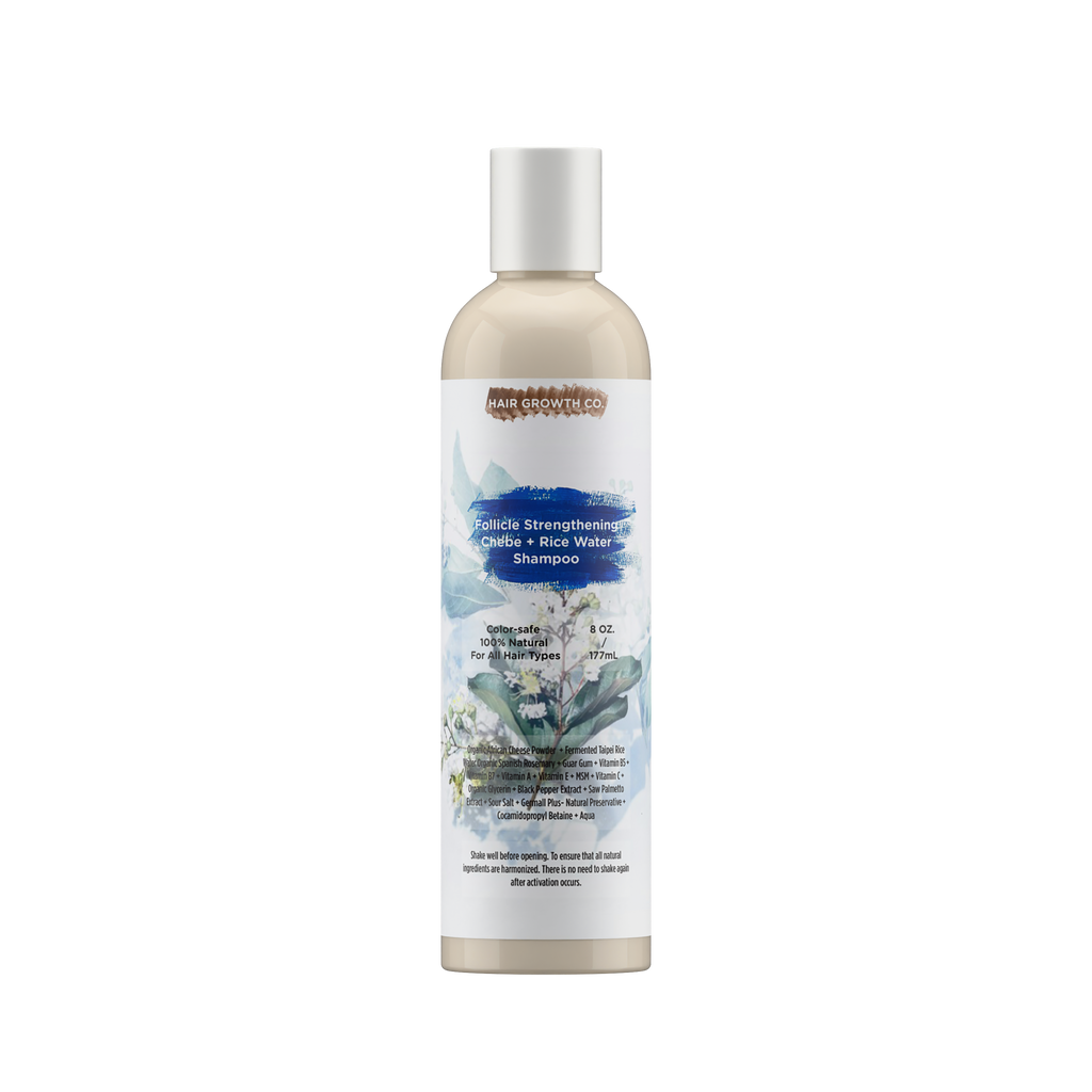 Follicle Strengthening Rice Water and Chebe Shampoo