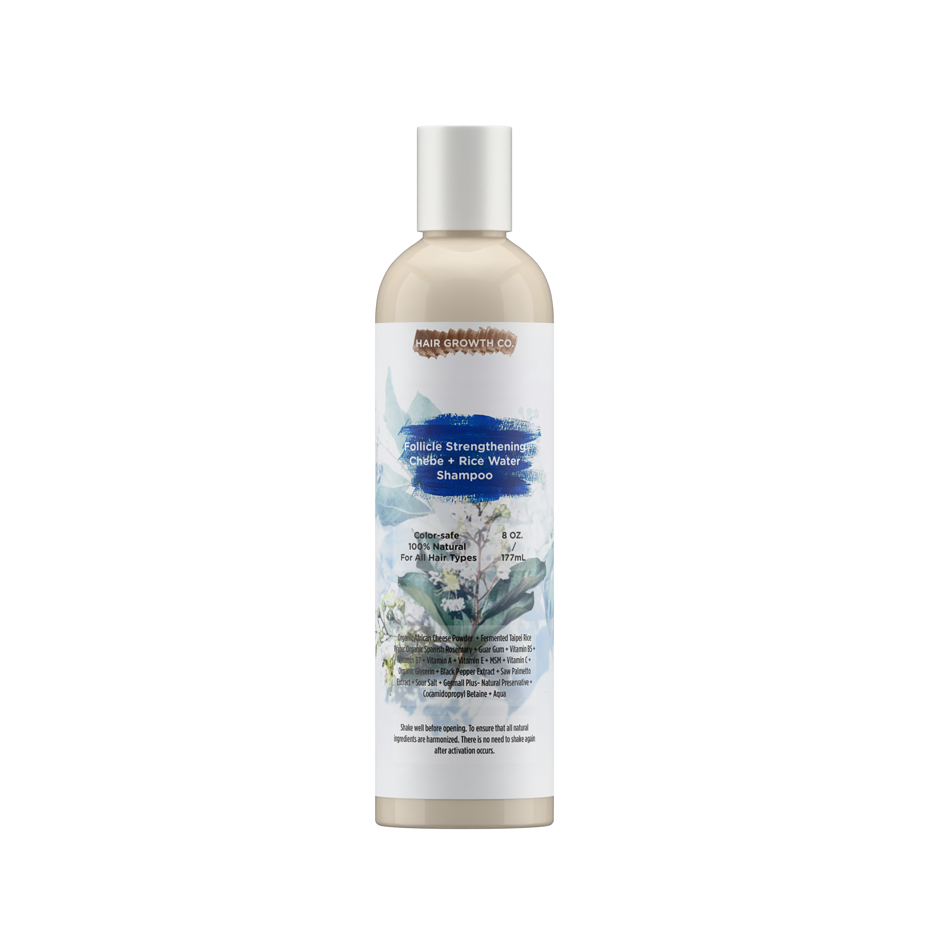 Follicle Strengthening Rice Water and Chebe Shampoo