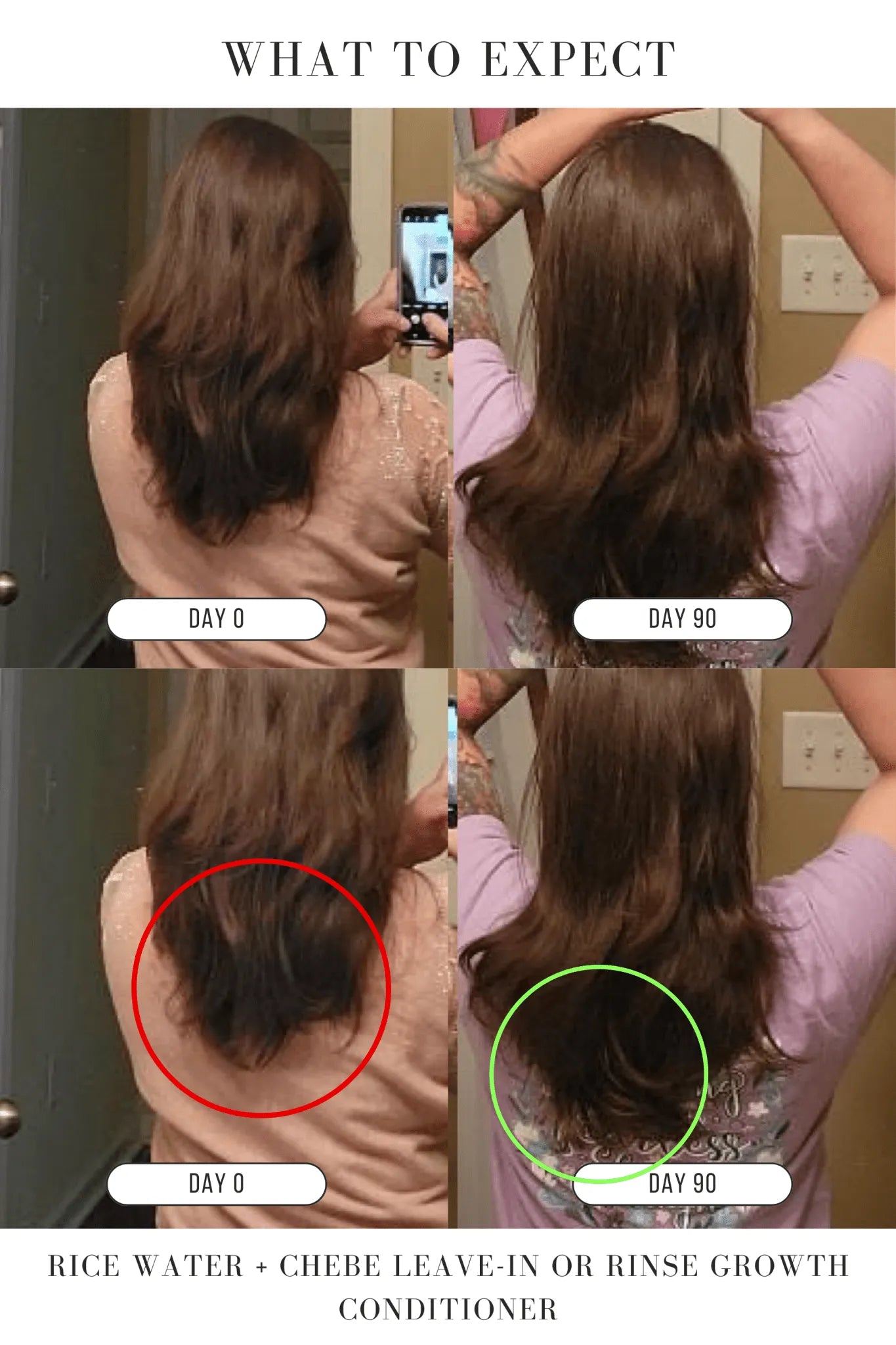 Rice Water + Chebe Leave - In or Rinse Growth Conditioner - Hair Growth Co