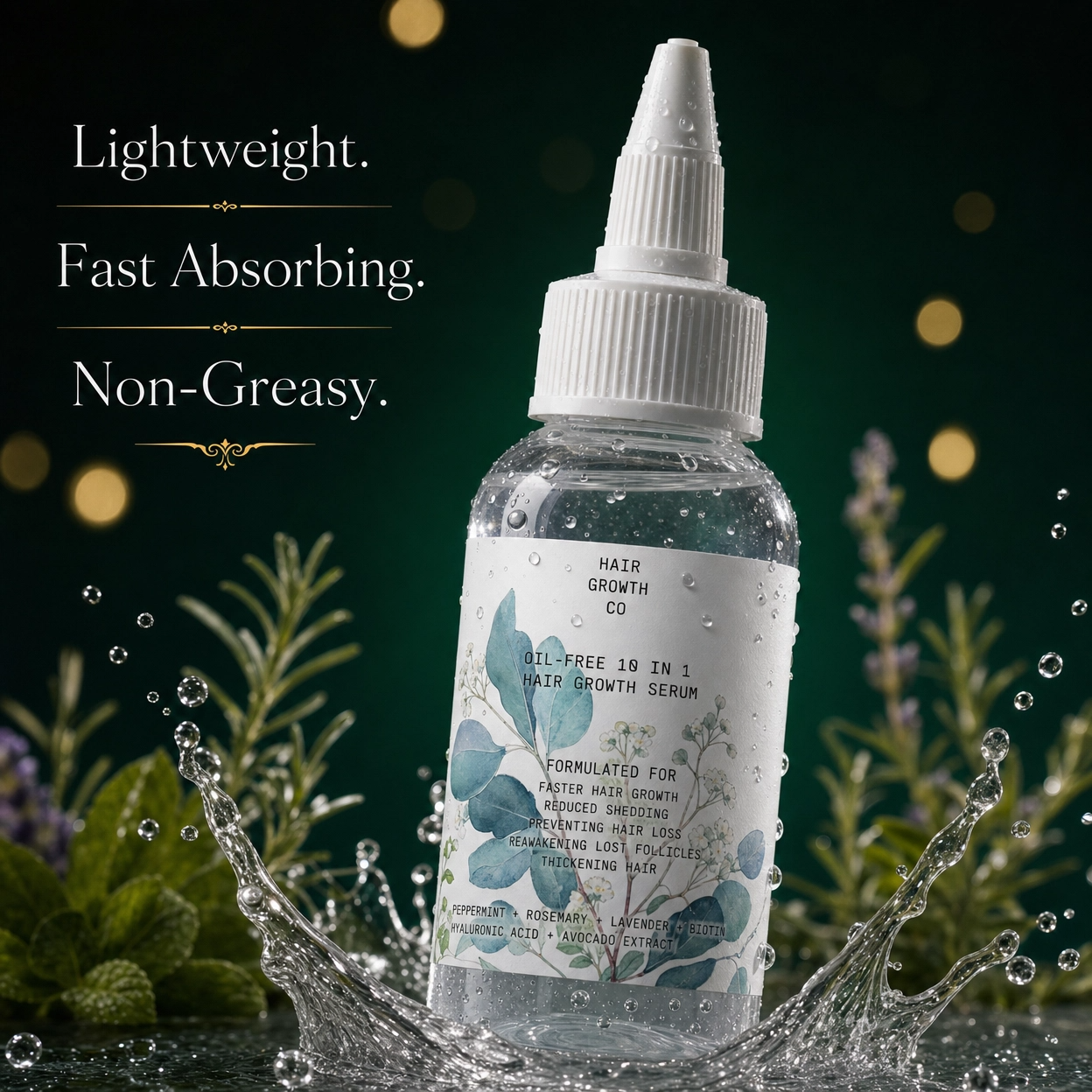 Oil-Free 10 in 1 Hair Growth Serum