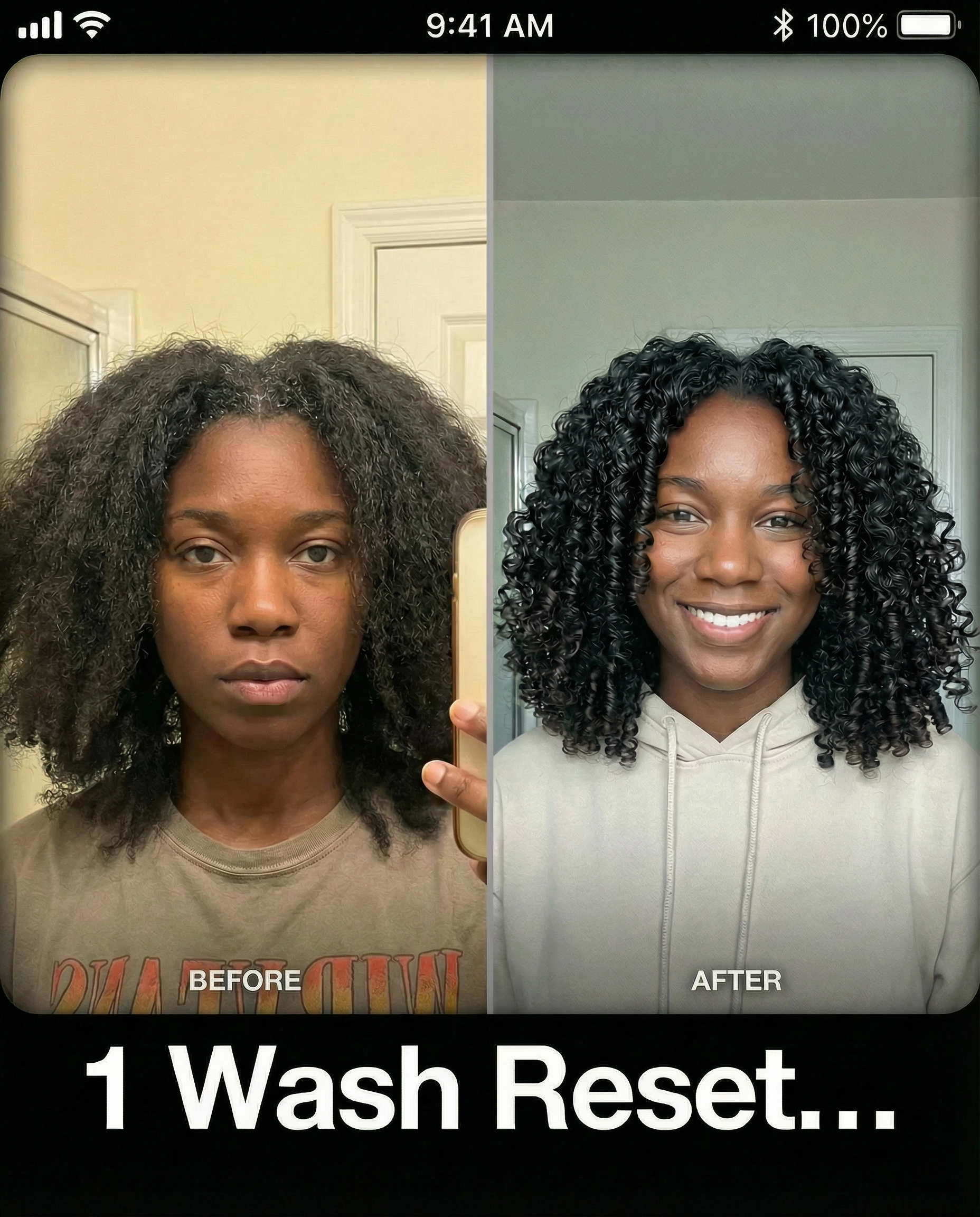 Follicle Strengthening Rice Water + Chebe Growth Shampoo